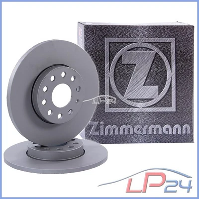 2X ZIMMERMANN DISQUE DE FREIN ARRIERE PLEIN Ø298 POUR VW CRAFTER 30-35 30-50 - Photo 1/2