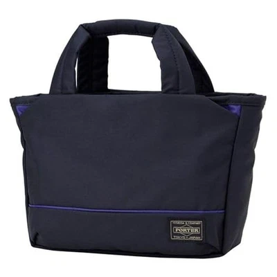 YOSHIDA PORTER Girl Mousse Tote Bag (XS) 751-09873 Navy - Image 1 of 4