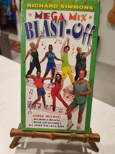 VINTAGE NEW SEALED VHS ** Mega Mix BLAST OFF Richard Simmons Dance - Picture 1 of 1