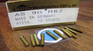 Mapal reversible indexable inserts for parting/grooving pack of (10) AS 90 R6Z - Picture 1 of 3