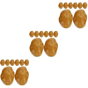  3 Pack Artificial Vegetable Vegetables Realistic Lifelike Models - Picture 1 of 12