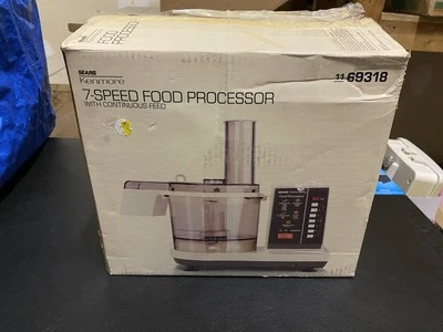Vintage Kenmore 7-Speed Food Processor Sears Complete Tested Box Shred Slice - Image 1 of 4