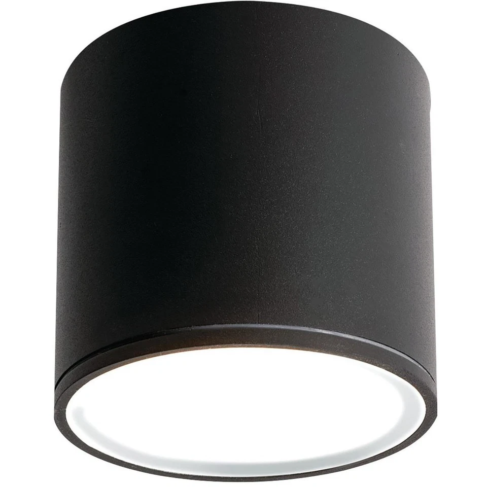 AFX Inc. EVYW0405LAJD2BK Everly Semi-Flush Mount Black