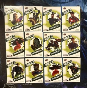 Upper Deck Marvel What If...? Zombies!? Set Z1 - Z11 + Achievement Z0! 12 CARDS - Picture 1 of 1
