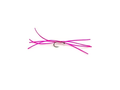 WORLD CLASS FLIES 6 x Apps Bloodworm - Hot Pink - Trout Fishing Flies