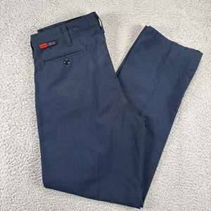 Workrite Fire Resistant Pants Mens 34x32 (tag 33) Blue FR HRC 1 Nomex ARC 6.6 - Picture 1 of 12