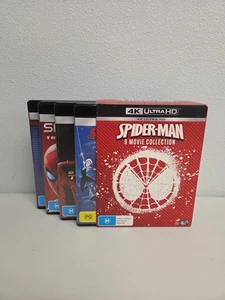 SPIDER-MAN - 9-MOVIE COLLECTION - 4K UHD/BLU-RAY - BOX SET - EXTREMELY RARE - Picture 1 of 3
