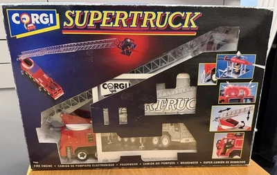 Corgi 94660 Supertruck Fire Engine Gift Set. Unplayed With. MINT - Image 1 of 4