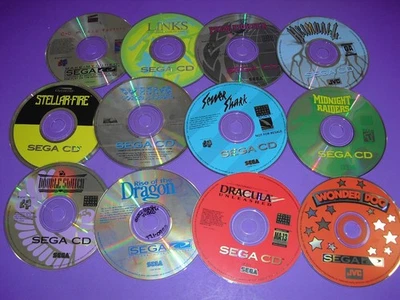 12 Sega CD DISC ONLY Untested lot! Heimdall Wing Commander Wonder Dog - Image 1 of 4