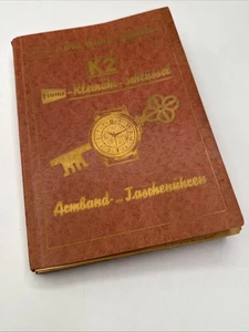 1963 Flume K2 Kleinuhr-Schlüssel Armbanduhren Taschenuhren #40 - Bild 1 von 6