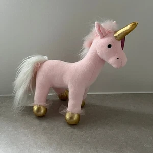 11” Plush Petit Bon Unicorn Pink NEW - Picture 1 of 7