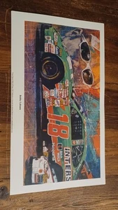 Nascar Bobby Labonte Art Poster 11x20 Interstate Battery #18 - Picture 1 of 1