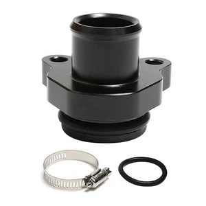 Black Aluminum Alloy Water Hose Fitting For BMW Motors 335i 335xi 135i and N53 - Picture 1 of 11