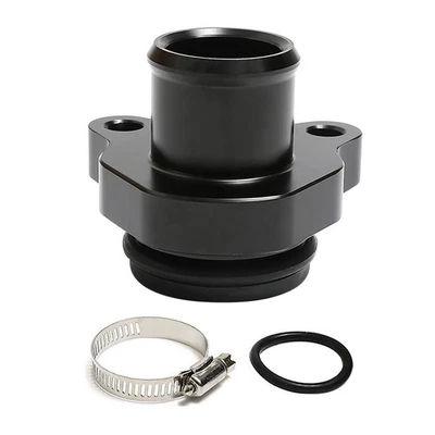 Black Aluminum Alloy Water Hose Fitting For BMW Motors 335i 335xi 135i and N53 - Image 1 of 4