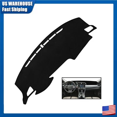 Anti-sun light Mat Dash For 2016-2021 Honda Civic Sedan Dashboard Pad Non-Slip - Изображение 1 из 4