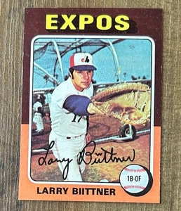 1975 Topps Mini Larry Biittner Montreal Expos #543 NM or better - Bild 1 von 2