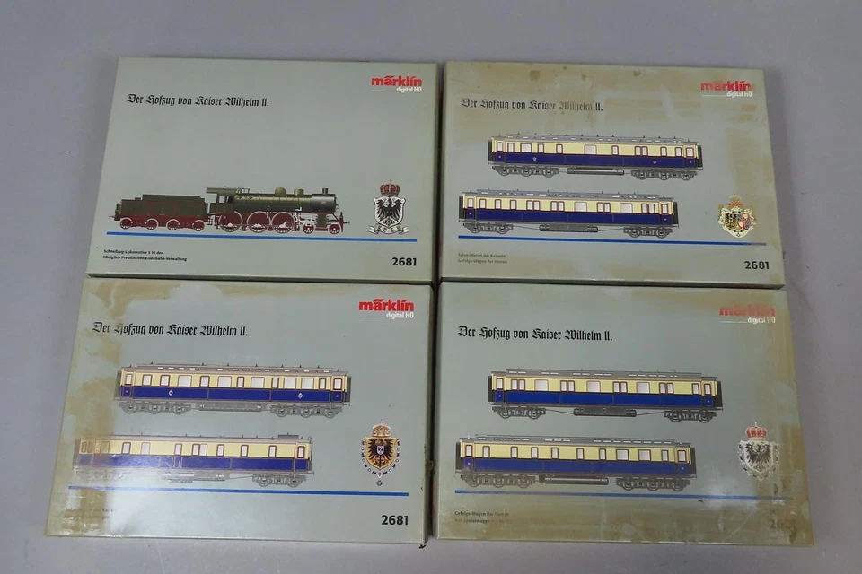 Märklin H0 Kaiser Wilhelm Zug 2681 (Z 145686) - Bild 1 von 4