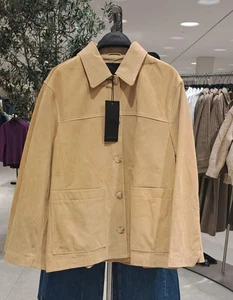 ZARA NEU MIT ETIKETT 2025. BUTTER WILDLEDER LEDERJACKE LIMITED EDITION. 2969/061/725 - Bild 1 von 10
