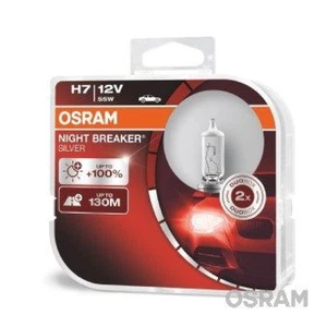 OSRAM H7 Night Breaker Silver Duo Pack +100% Halogen Scheinwerfer Lampe PX26d  - Bild 1 von 4