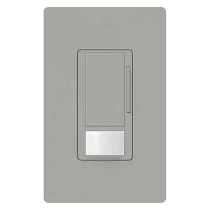 LUTRON MS-Z101-GR Motion Snsr,PIR,120-277V AC,Gray 36WH12 - Picture 1 of 1