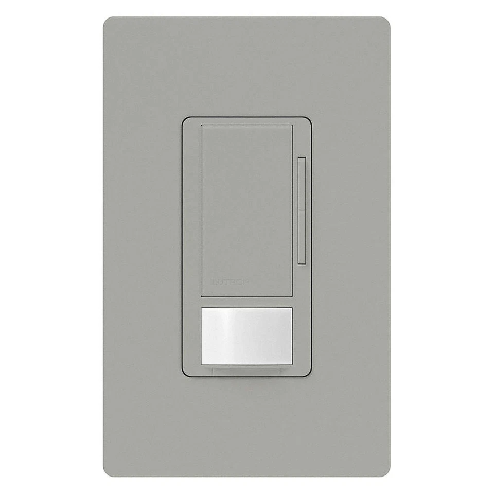 LUTRON MS-Z101-GR Motion Snsr,PIR,120-277V AC,Gray 36WH12 - Image 1 of 1