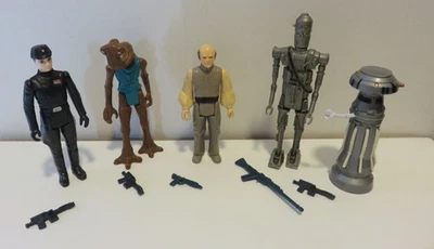 VTG Kenner 3.75" Star Wars Figure Lot NO REPRO Lot C - Image 1 of 4