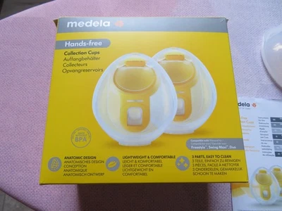 MEDELA Hands-free Doppelpumpset - Kompatibel mit Freestyle, Swing Maxi und Duo - Bild 1 von 4