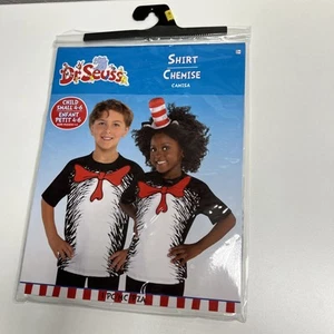 Dr. Seuss Unisex Short Sleeve Top Shirt Child Costume Small 4-6 - Picture 1 of 6