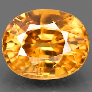 PIEDRA PRECIOSA NATURAL SIN CALENTAR CIRCÓN MARRÓN-AMARILLO BRILLANTE 2,35ct.LIMPIA SI - Imagen 1 de 3