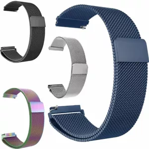 Cinturino bracciale 22mm Maglia Milanese magnetico per Amazfit Balance MI8N - Imagen 1 de 5