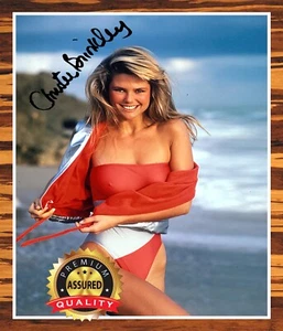 Christie Brinkley - Autographed Signed 8x10 photo (Supermodel) - REPRINT - Picture 1 of 4