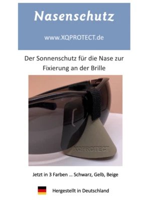 Nasenschutz Sonne +UV +Wind +Kälte +Weich&Flexibel für Brille+Sonne/Ski - Bild 1 von 4