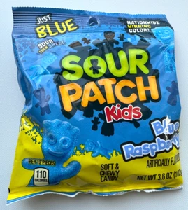 Limited Edition & Rare - Sour Patch Kids Blue Raspberry - Chewy Gummy Candy - Picture 1 of 1