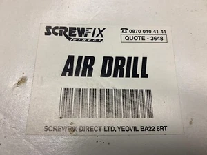Screwfix Air-Drill - Picture 1 of 8