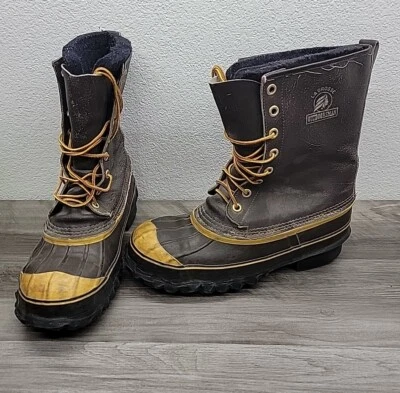 Mens LaCrosse Outdoorsman Winter Wooly Steel Toe Insulated Safety Work boots 8 - Image 1 of 4