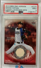 2013 Shohei Ohtani BBM 2nd Ver Rookie RC Shop Limited Memorabilia PSA9 MINT Card