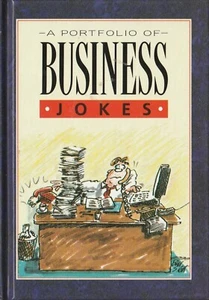 Livre A Portfolio of Business Blagues Exley Publications 1992 + dessins animés Bill Stott - Photo 1/2