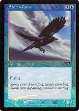 MTG - 7th Edition - Storm Crow - Foil - NM+