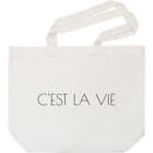 'C'est la Vie' Tote Shopping Bag For Life (BG00069719)