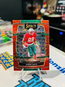 Panini Select Draft Picks Concourse #53 2022 Jerry Rice LAZER SAN FRANCISCO - Imagen 1 de 2