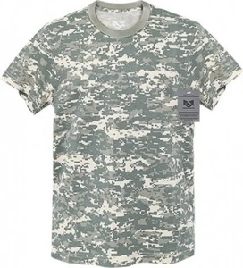 Rapid Dominance Cotton Camouflage ACU DED Urban Woodland T-Shirts Unisex Men - Picture 1 of 3