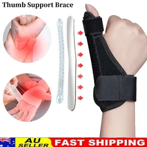 Arthritis Thumb Spica Support Brace Pain Relief Thumb Carpal Tunnel Sprain AU - Picture 1 of 15
