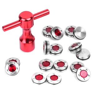 2pcs. 5g-45g Custom Weights+Red Wrench Compatible with Scotty Cameron Putters - Picture 1 of 11