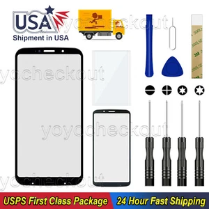 for Motorola Moto Z3 Play XT1929-4 Replacement Outer Glass Lens Screen - Picture 1 of 5