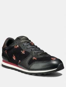 Coach C142 Runner Sneakers With Baby Bouquet Print Size 6.5 MSRP: $225.00 - Picture 1 of 2