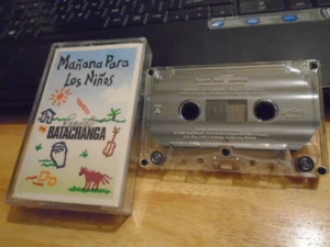 RARE OOP PROMO Orquesta Batachanga CASSETTE TAPE Mañana Para Los Niños latin '89 - Picture 1 of 2