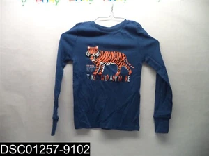 NWT: Size 8Y H&M Boys Take A Wild Adventure Jersey Pajama Long Sleeve Top - Picture 1 of 4