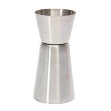 Misurino JIGGER DOPPIO professionale per bar COCKTAIL misura acciaio 20-50 ml