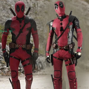Deadpool 3 Costume Bodysuit Cosplay Jumpsuit Bodysuithal Loween Suit Party Gift - Picture 1 of 6