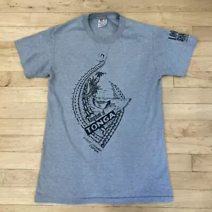 Vintage Kingdom Of Tonga Look Sharp Tonga Hanes T Shirt Mens Small - Picture 1 of 4